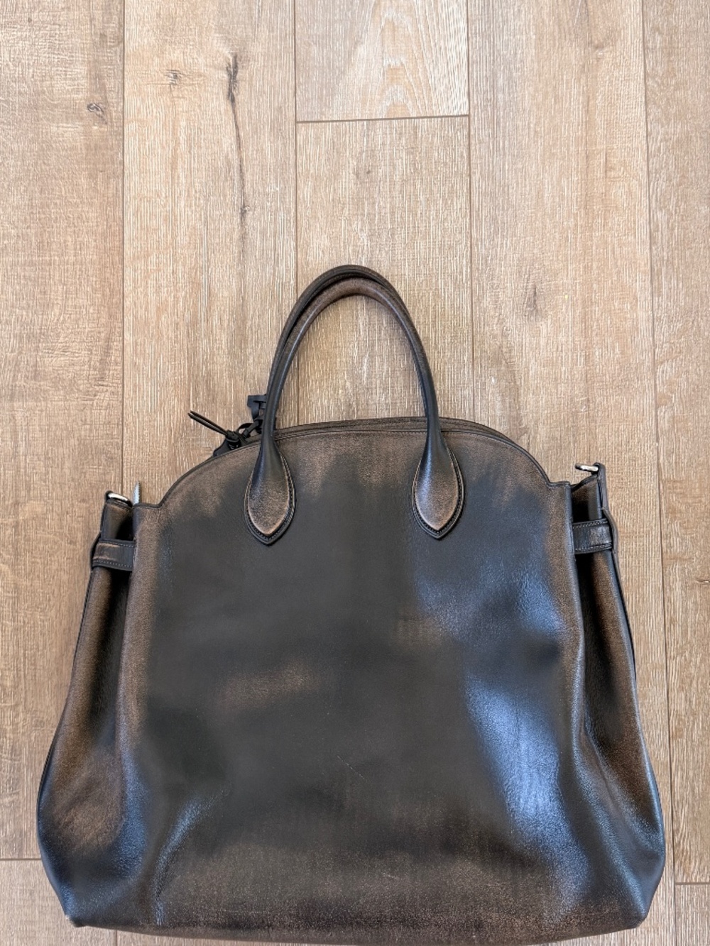 Men's Woman's Coach Empire Carryall 48 in Loved Leather Pre-Owned - Picture 4 of 14
